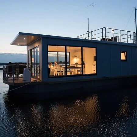 Hausboot Well - Husbad Well Сasa de vacaciones Egernsund